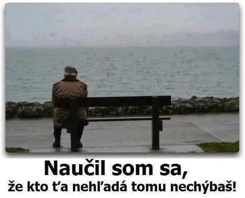 Naučil som sa ...